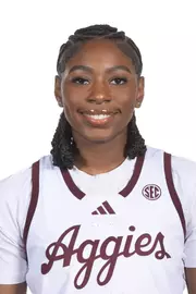 COLLEGE STATION, TX - October 06, 2024 - Guard Sahara Jones #24 of the Texas A&M Aggies during women’s basketball headshot in College Station, TX. Photo By Craig Bisacre/Texas A&M Athletics