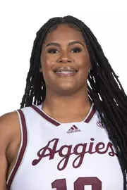COLLEGE STATION, TX - October 06, 2024 - Forward Jada Malone #13 of the Texas A&M Aggies during women’s basketball headshot in College Station, TX. Photo By Craig Bisacre/Texas A&M Athletics