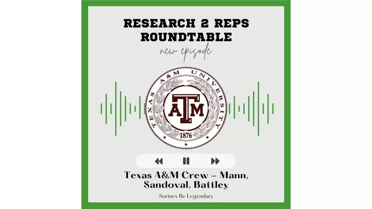 Mann, Sandoval, Battley Join Research 2 Reps Podcast