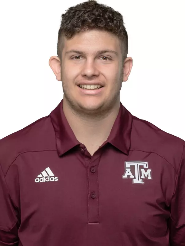 COLLEGE STATION, TX - April 13, 2021 - Graham, Jacob during Texas A&M Aggies Football headshot day in College Station, TX. Photo By Texas A&M Athletics