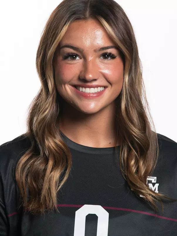 COLLEGE STATION, TX - August 13, 2024 - Goalkeeper Sydney Fuller #0 of the Texas A&M Aggies during Texas A&M Aggies Soccer photo day in College Station, TX. Photo By Ethan Mito/Texas A&M Athletics