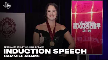 Burgess Banquet Induction: Cammile Adams