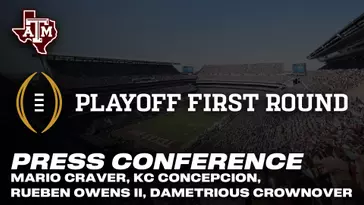 CFP First Round Press Conference: Mario Craver, Rueben Owens II, KC Concepcion, Dametrious Crownover