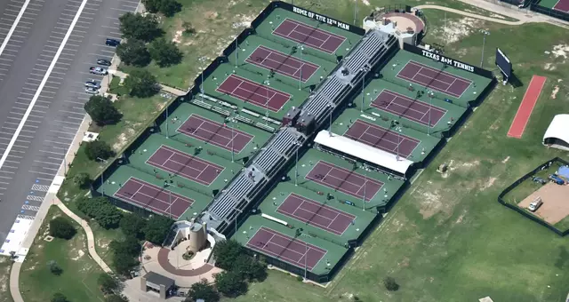 Mitchell Tennis Center Aerial Photo