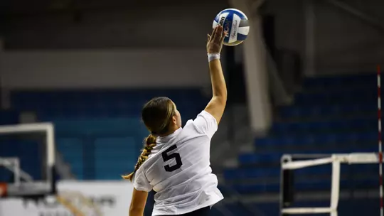 VB - Gwen Berry serve vs. Samford