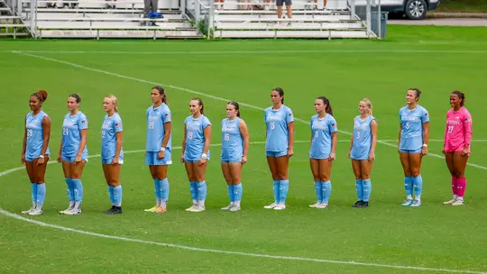 Team Line-Up Pre-Game Soccer