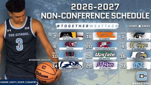 '26-'27 Non-Conference Schedule Graphic