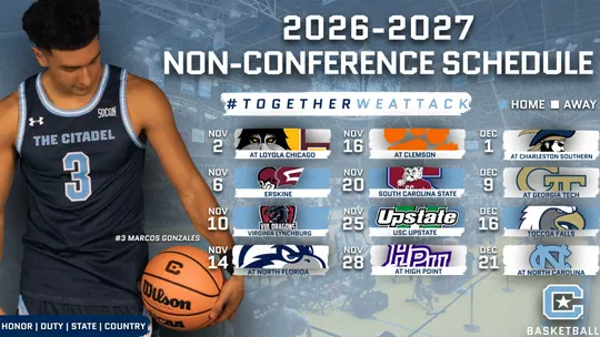 '26-'27 Non-Conference Schedule Graphic
