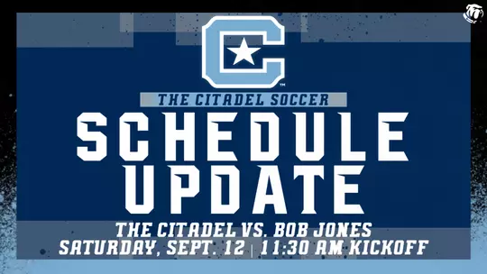 Updated Bob Jones Schedule Graphic