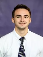 Headshot of University of St. Thomas Men’s Hockey team member Jackson Bond, taken on November 5, 2020 in St. Paul.
