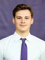 Headshot of University of St. Thomas Men’s Hockey team member Luke Radetic, taken on November 5, 2020 in St. Paul.