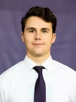 Headshot of University of St. Thomas Men’s Hockey team member Andrew Kangas, taken on November 5, 2020 in St. Paul.