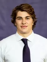 Headshot of University of St. Thomas Men’s Hockey team member Aaron Swanson, taken on November 5, 2020 in St. Paul.
