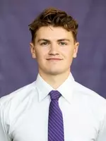 Headshot of University of St. Thomas Men’s Hockey team member Jack Vincent, taken on November 5, 2020 in St. Paul.