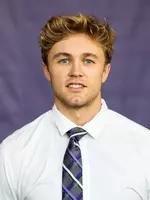 Headshot of University of St. Thomas Men’s Hockey team member Spencer Zwiener, taken on November 5, 2020 in St. Paul.