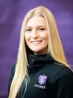 Headshot of University of St. Thomas women’s hockey team member Lauren Einan, taken on January 20, 2021 in St. Paul.