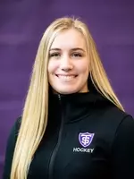 Headshot of University of St. Thomas women’s hockey team member Maddy Fiedler, taken on January 20, 2021 in St. Paul.