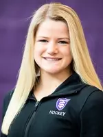 Headshot of University of St. Thomas women’s hockey team member Paige Pavlish, taken on January 20, 2021 in St. Paul.