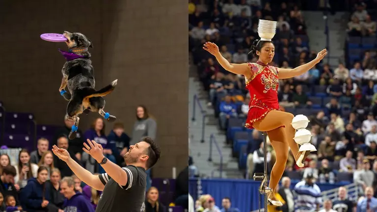 Red Panda highlights basketball opener festivities