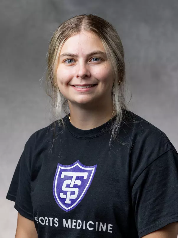 Studio portrait of Lauren taken in the OEC photo studio on August 18, 2025 in St. Paul.