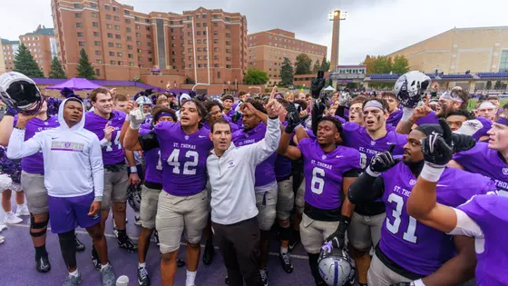 St. Thomas upsets (RV) Southern Utah 26-28