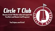 Troy Athletics & Troy Golf Announces Circle T Club
