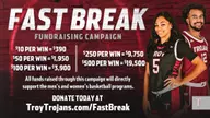 Troy Announces Fast Break Fundraising Campaign for Men’s & Women’s Basketball
