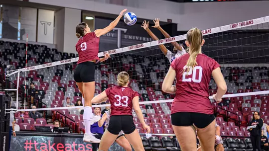 2026 09 19 Troy VB vs. Northwestern State_Chris Davis