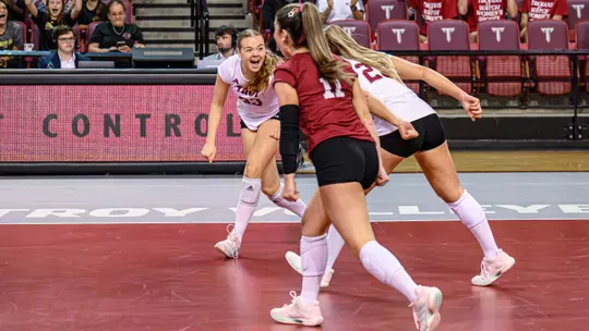 2026 10 22 Troy VB vs. South Alabama_Game 2_Chris Davis