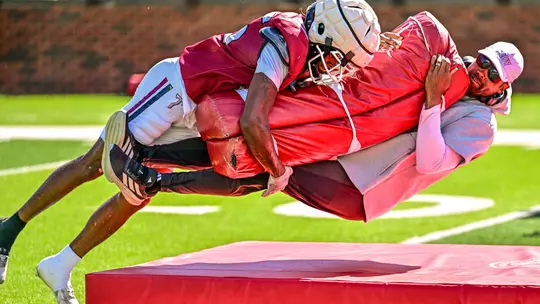Troy University Football Spring Practice #14