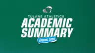 Tulane Athletics Posts Strong 2020 Spring Academics Semester