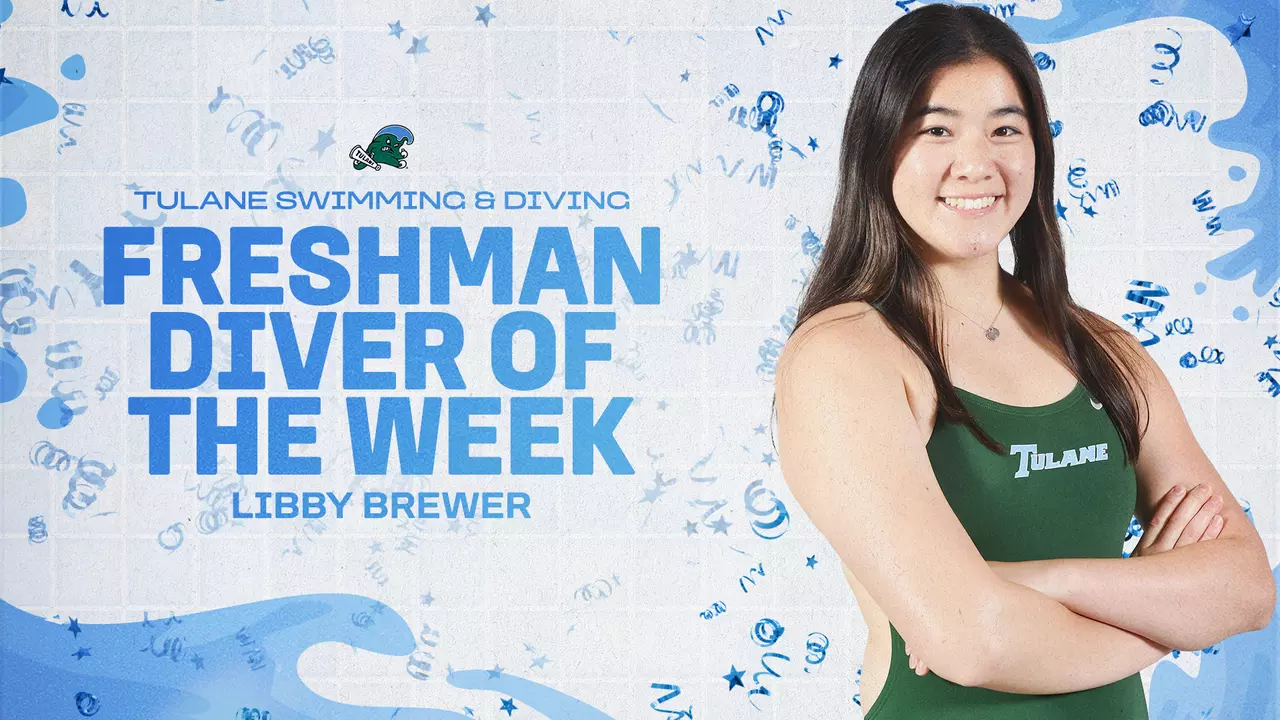 LIbby Brewer - American Freshman Diver of the Week