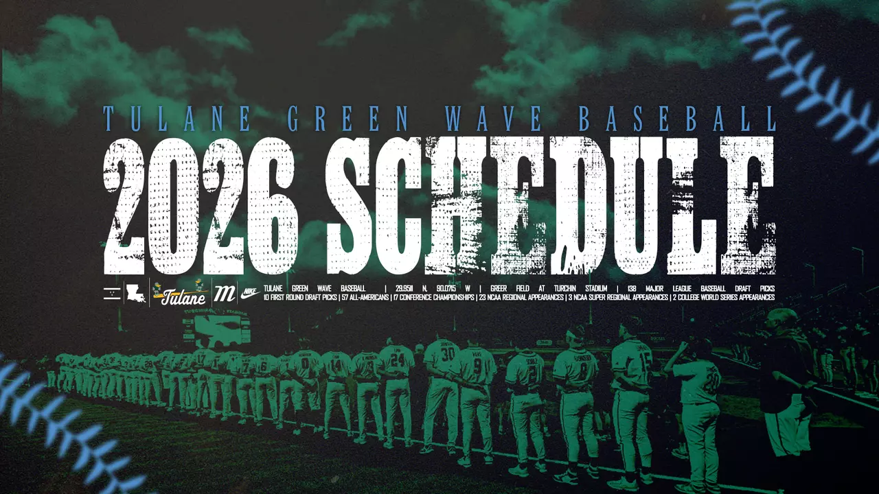 2026 Baseball Schedule Release Graphic