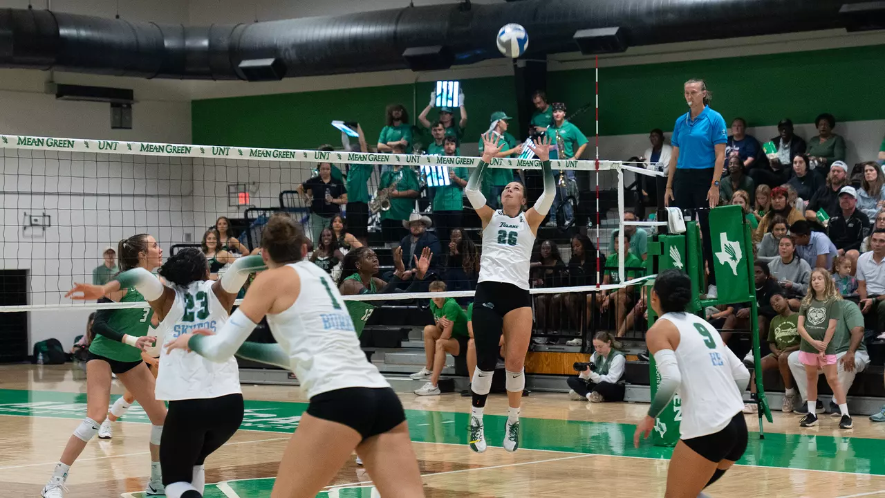 Zoe Rachow Action at UNT 2025