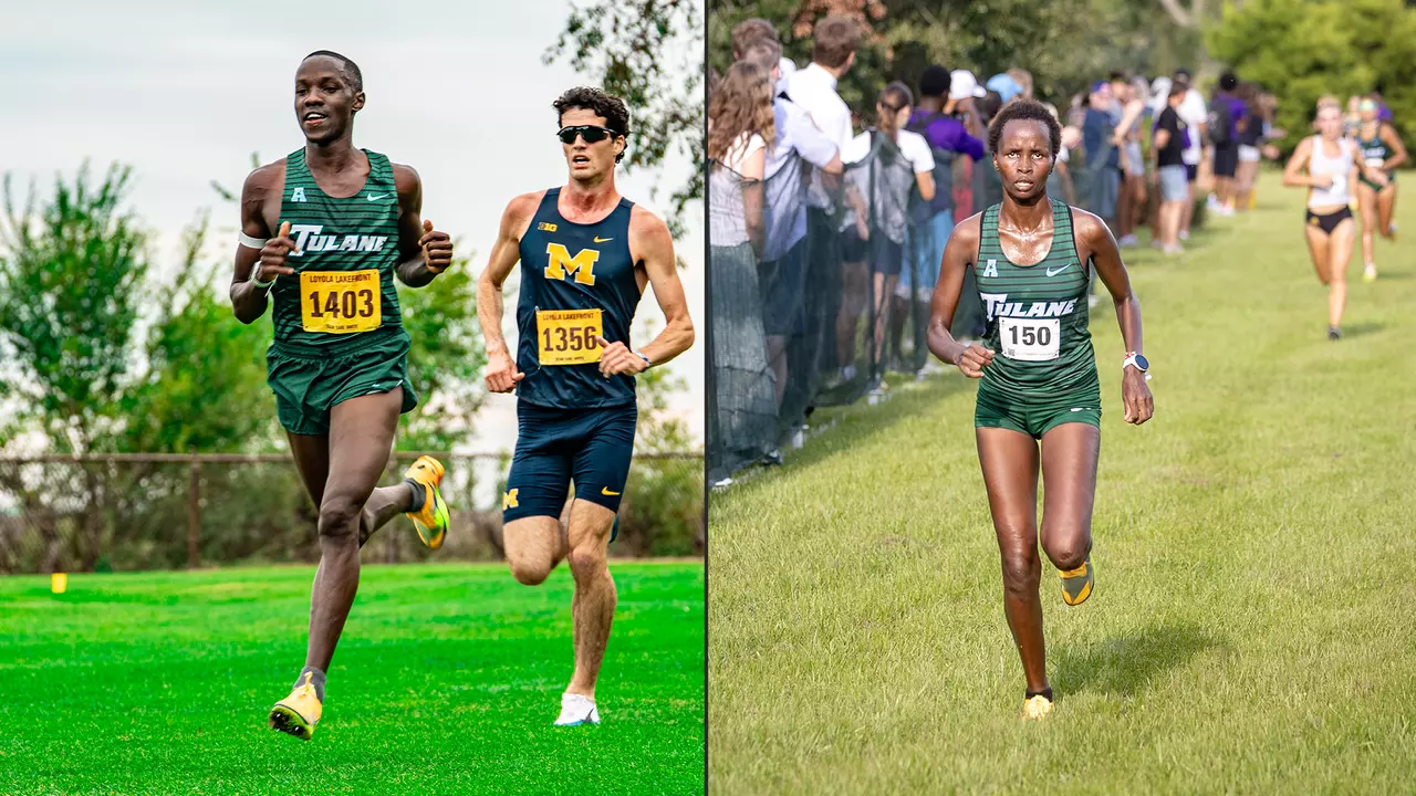 Silas Kiptanui & Blezzin KImutai American Athletes of the Week