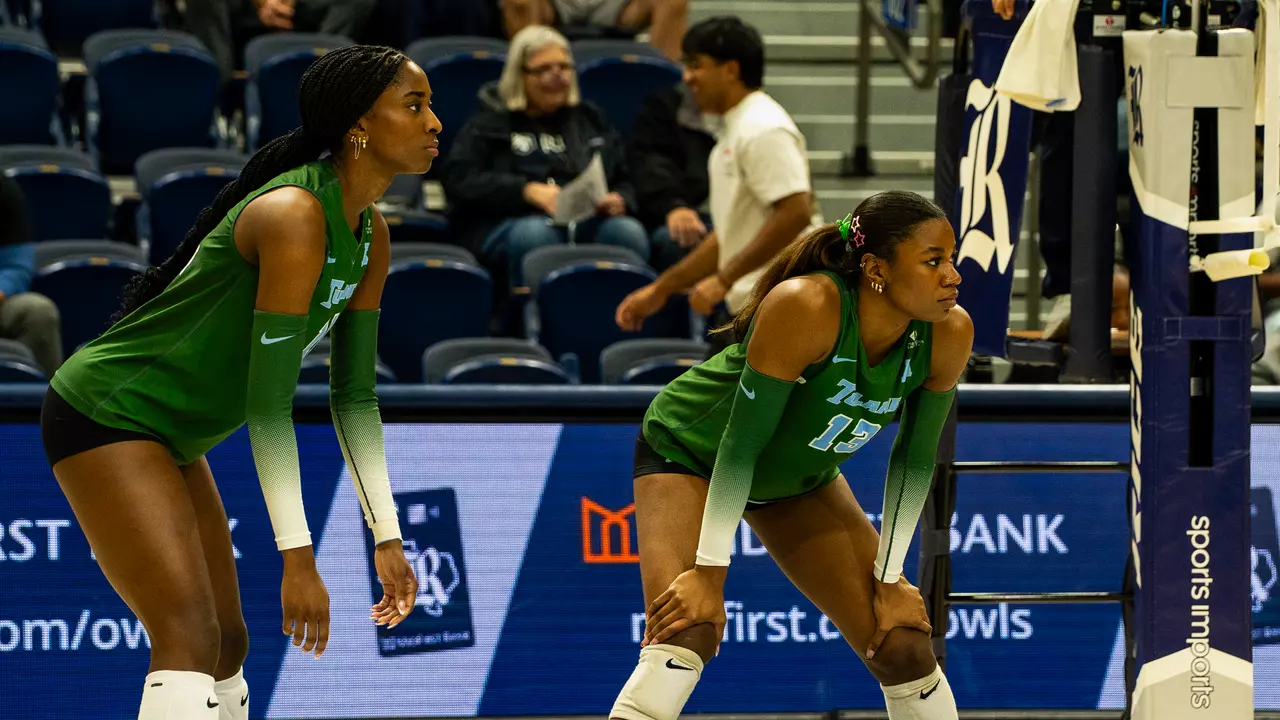 Lauryn Mack and Maddy McLin at Rice