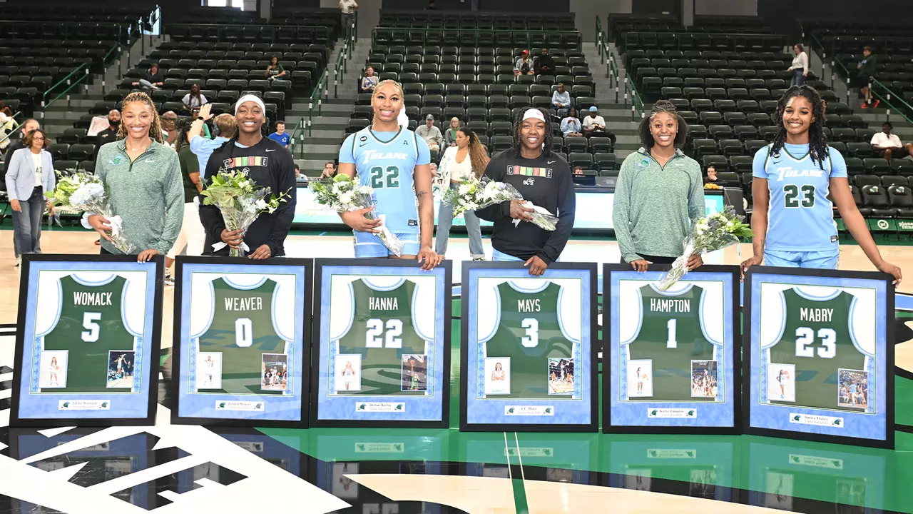 Women's Basketball Senior Day 2026
