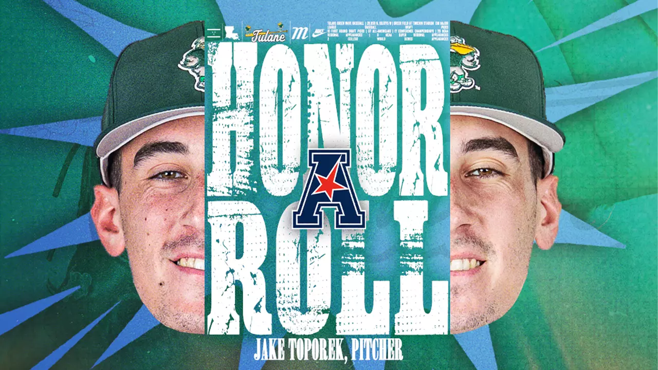 Jake Toporek - American - Weekly Honorable Mention