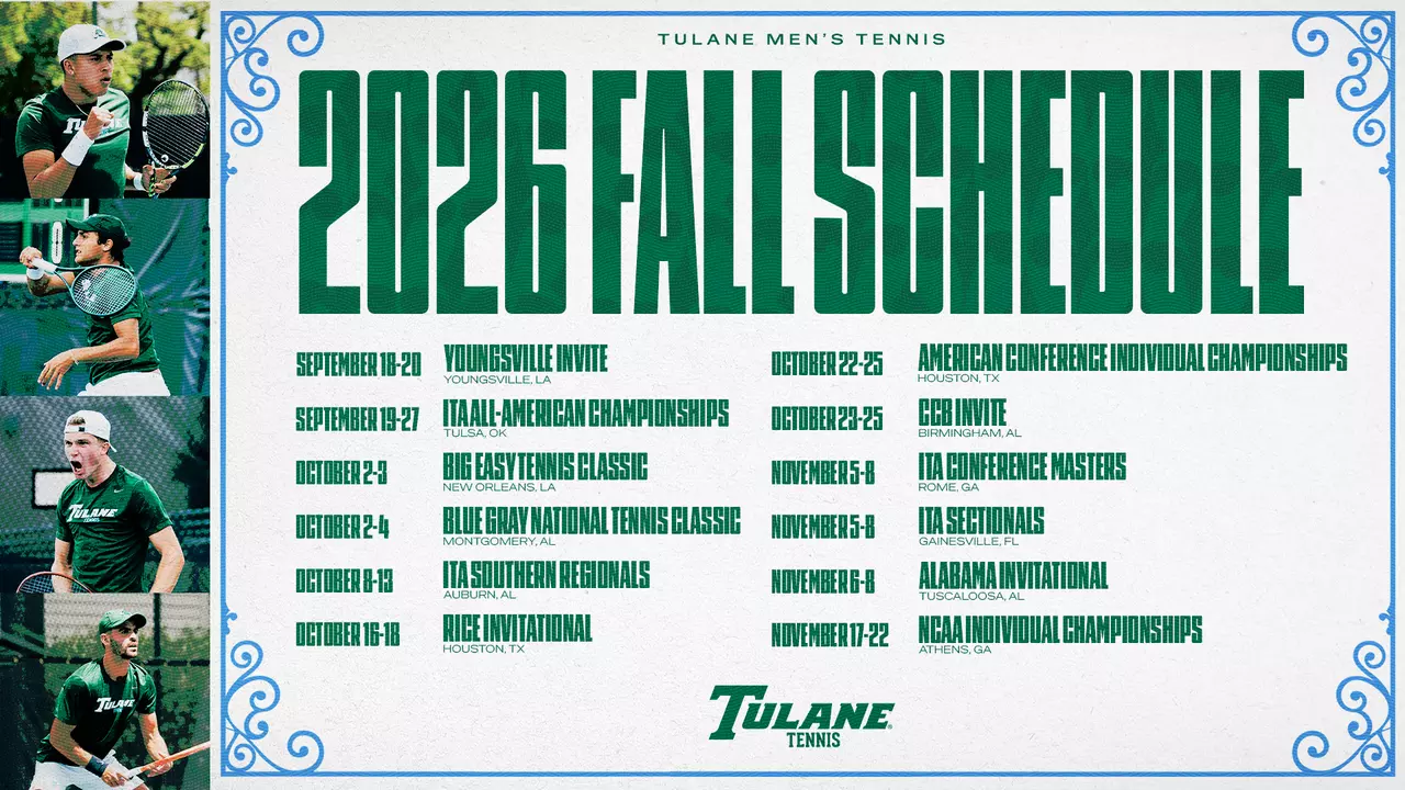 MTEN Fall Schedule