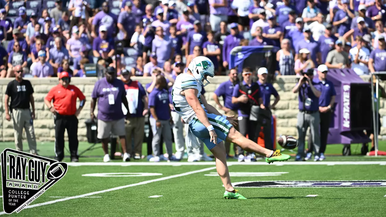 William Hudlow - Ray's 8 - Ray Guy Award - Week 3