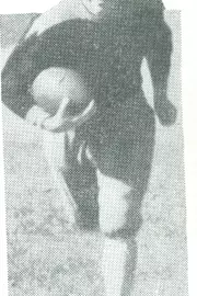 Billy Boehm running with football