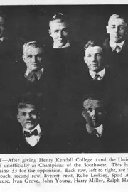 1916 Kendall football team