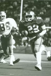 Michael Gunter playing football