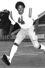 Lovie Smith playing football