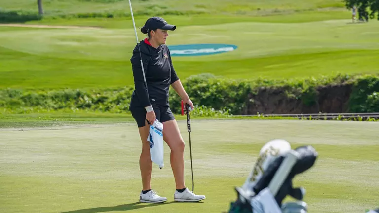 Women's Golf Sits Tied for Fifth After Two Rounds of Regional Play