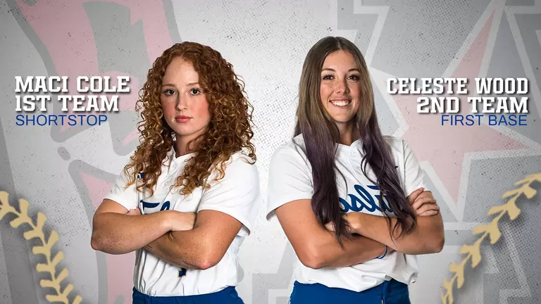 Maci Cole and Celeste Wood Earn All-Conference Honors