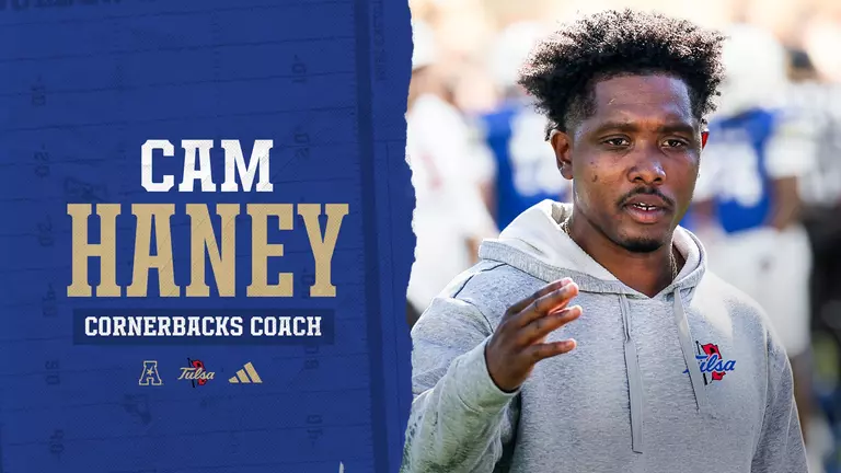 Tulsa Adds Cam Haney as Cornerbacks Coach