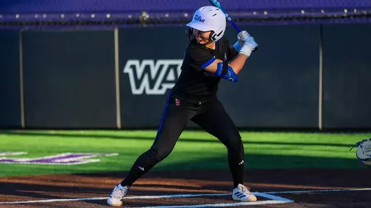 Lefty batter at the plate