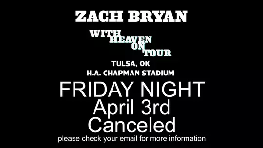 ZB Friday Canceled