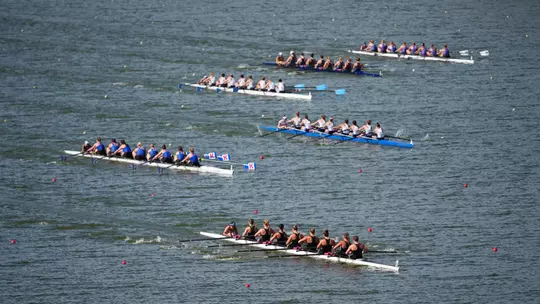 Tulsa Rowing at Big 12 Championship at Nathan Benderson Park in Sarasota, Fla., on May 17, 2026.